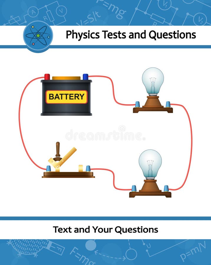 Expérience Physique D'étude Du Courant électrique Dans Un Circuit