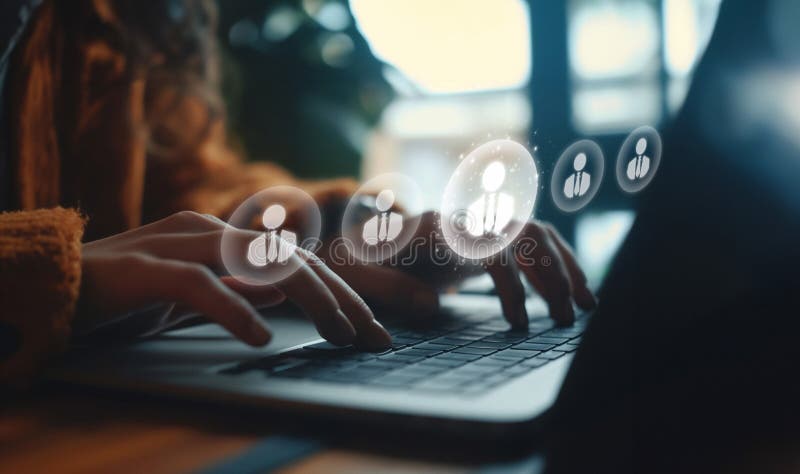 Expanding Opportunities People Networking for Business Success EIDE royalty free stock photos