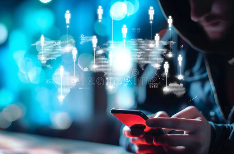 Expanding Opportunities People Networking for Business Success EIDE vector illustration