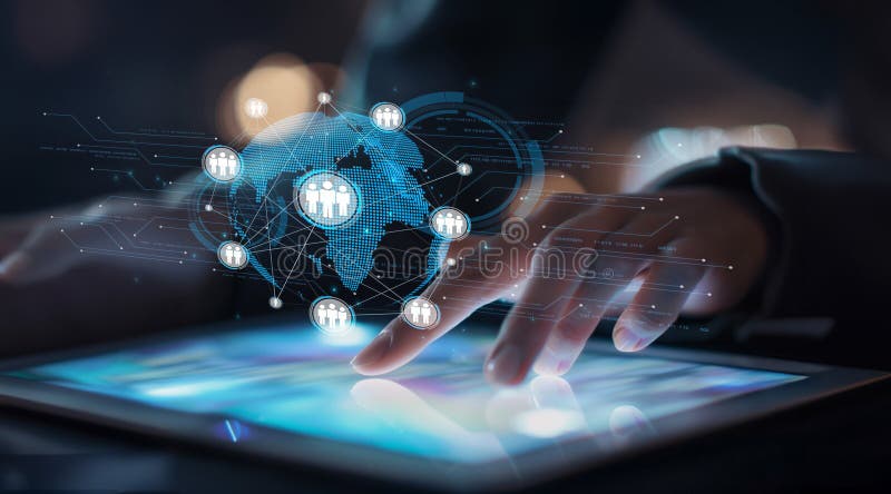 Expanding Opportunities People Networking for Business Success EIDE stock image