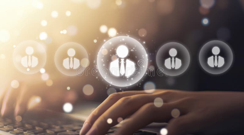 Expanding Opportunities People Networking for Business Success EIDE stock photos