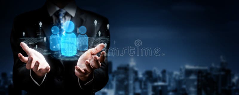 Expanding Opportunities People Networking for Business Success FaaS stock images