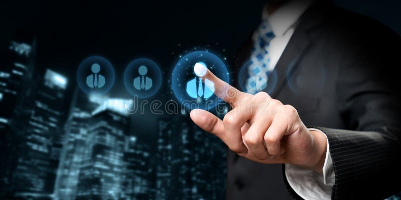 Expanding Opportunities People Networking for Business Success FaaS stock photography