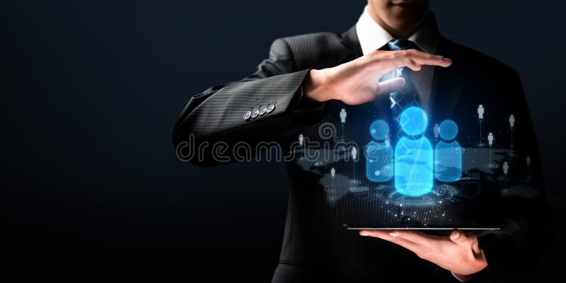 Expanding Opportunities People Networking for Business Success FaaS royalty free stock image