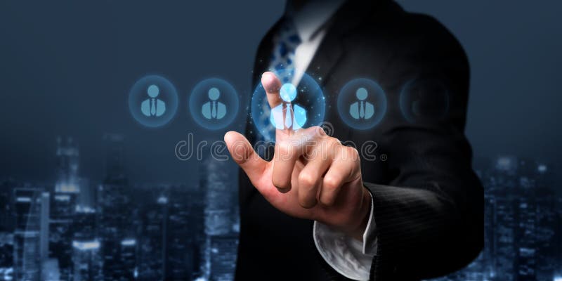 Expanding Opportunities People Networking for Business Success FaaS royalty free stock photography