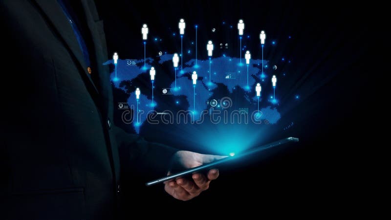 Expanding Opportunities People Networking for Business Success UUID royalty free stock photos