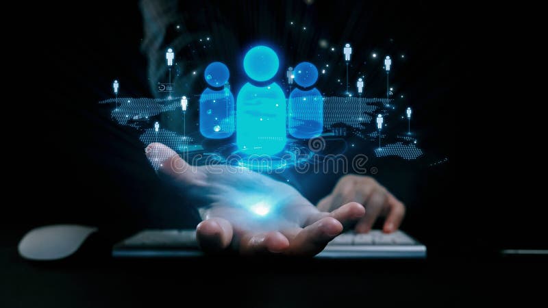 Expanding Opportunities People Networking for Business Success UUID royalty free stock photos