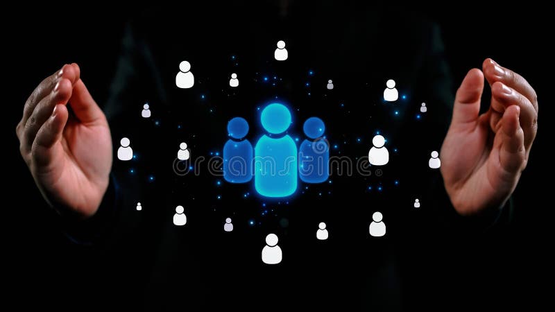 Expanding Opportunities People Networking for Business Success UUID royalty free stock photography