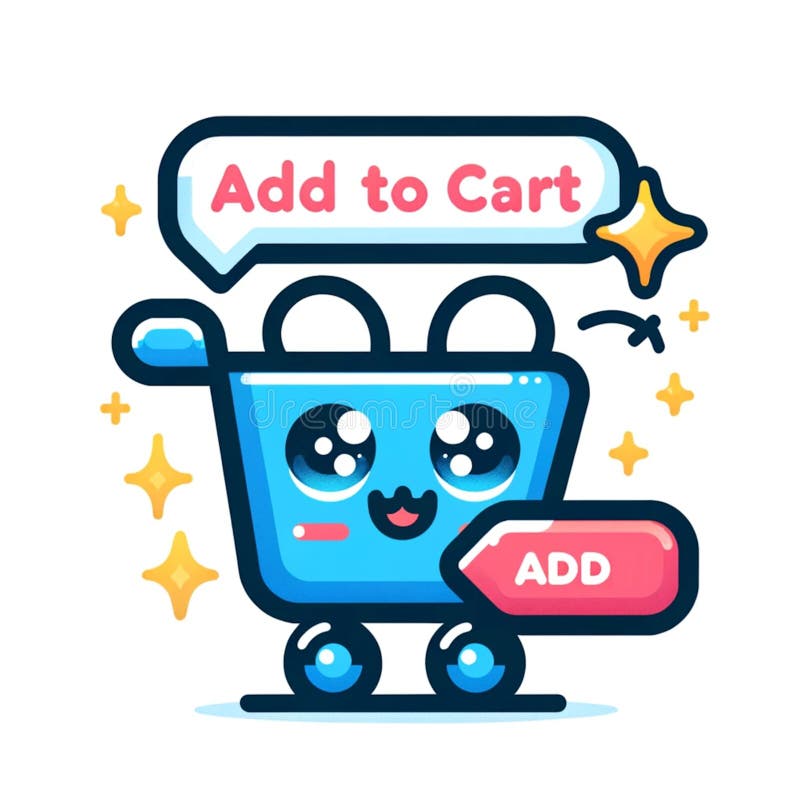 Serie de pixeli se adaugă la pictograma coș : experiență comercială plăcută royalty free illustration