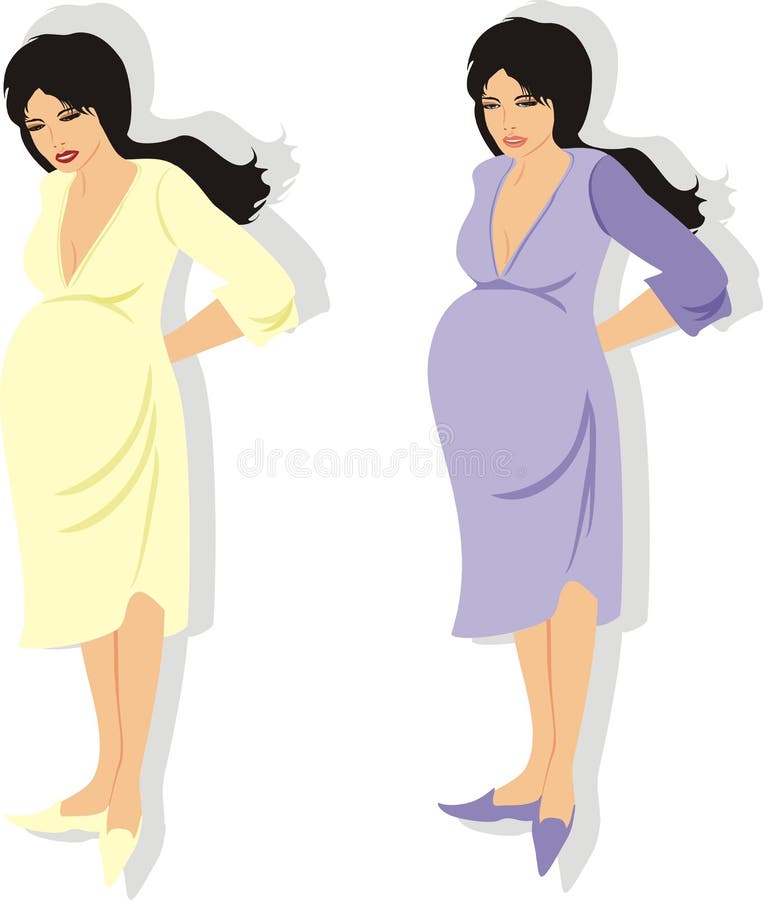 Expectant Mothers Stock Illustrations – 584 Expectant Mothers