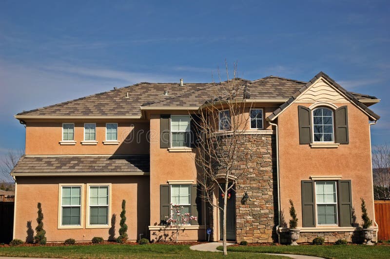 Victorian houses stock image. Image of style, skyline 1234551