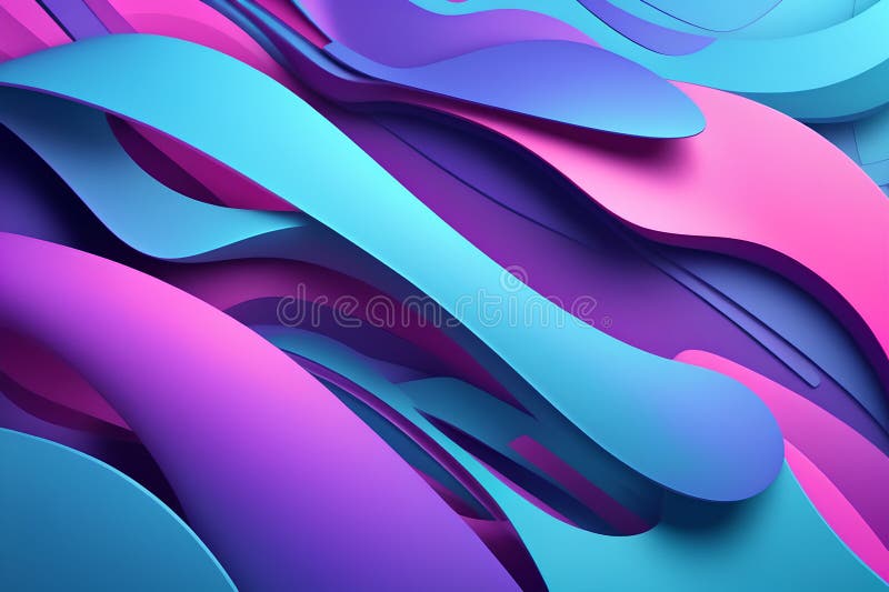 Fundal de undă abstractă : captivarea dinamicii fluidelor vector illustration