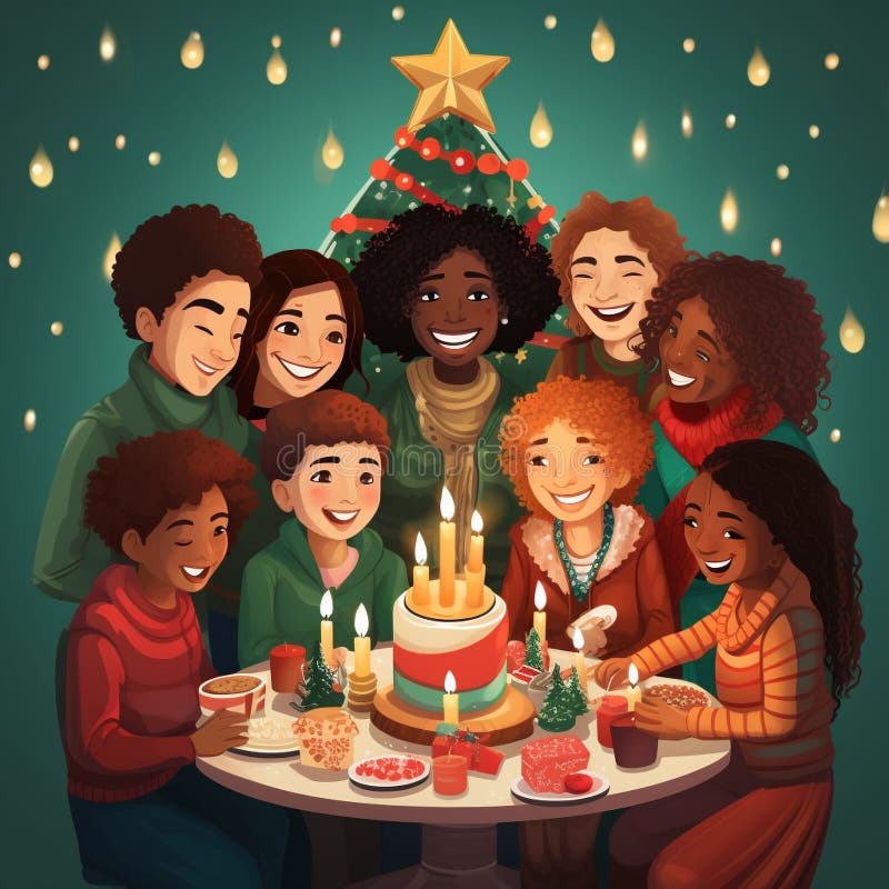 Inclusive Holiday Celebration Stock Illustrations 147 Inclusive