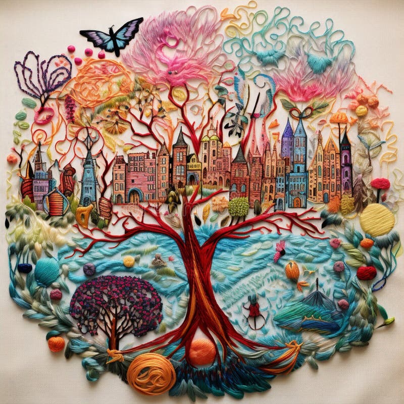 Embroidered Dreams: Stitching Life S Stories, One Thread at a Time ...
