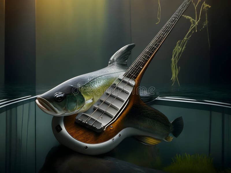 Deep Rhythms: Mesmerizing Bass Artwork for Sale Stock Illustration -  Illustration of slap, fusion: 282273175