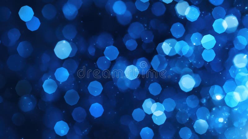 Experience tranquility with this elegant dark blue gradient, accentuated by subtle glows of deep blue light royalty free illustration