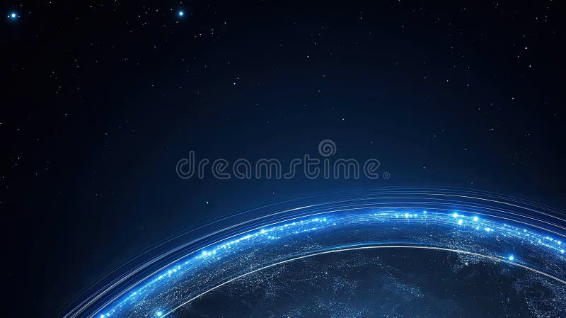 Experience a visual representation of a global network connection map featuring location signs in an abstract digital vector illustration