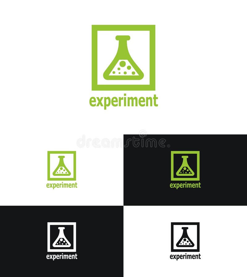 Experiment Logo stock vector. Illustration of microbiology 21389527