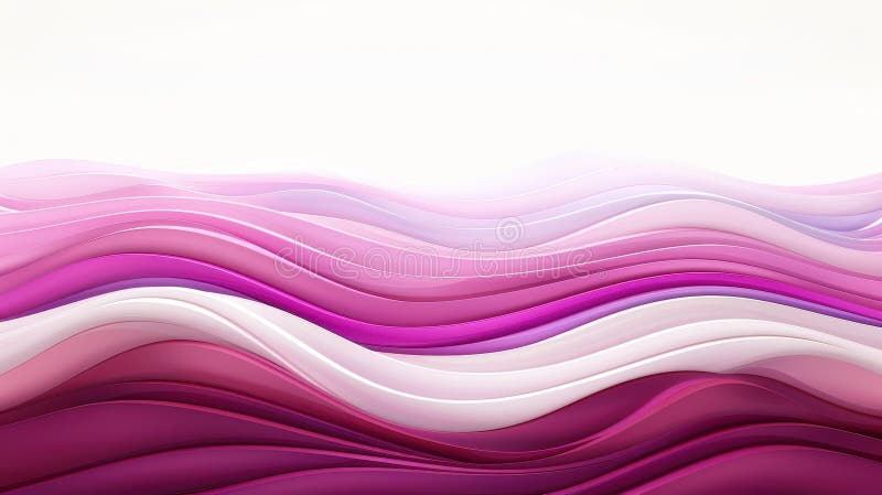 Experimentați un fundal 3D uimitor de unde fluide în tonuri bogate de prune perfecte pentru crearea unei atmosfere luxoase și de m vector illustration