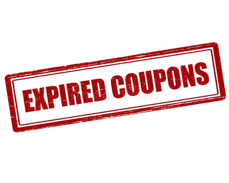 Expired coupons stock vector. Illustration of inside 82295536