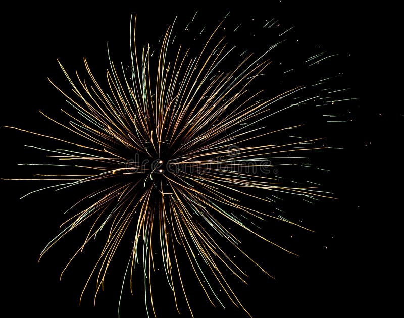 Explodierende Feuerwerke lizenzfreies stockfoto