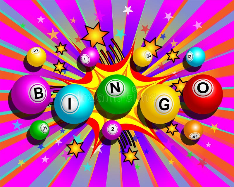 3d bingo background stock vector. Illustration of opportunity - 20440314