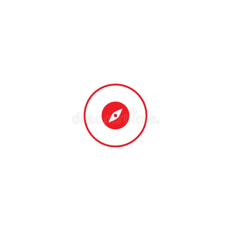 Explorar vector de icono aislado en fondo blanco ilustración del vector