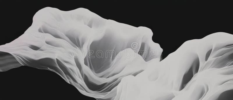 Explorarea interacțiunii straturilor și formelor transparente într-o compoziție abstractă dinamică stock illustration