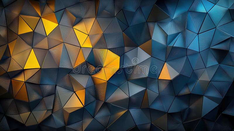 Explorarea Lumii vibrante a formelor și modelelor pe un design unic al pereților stock illustration