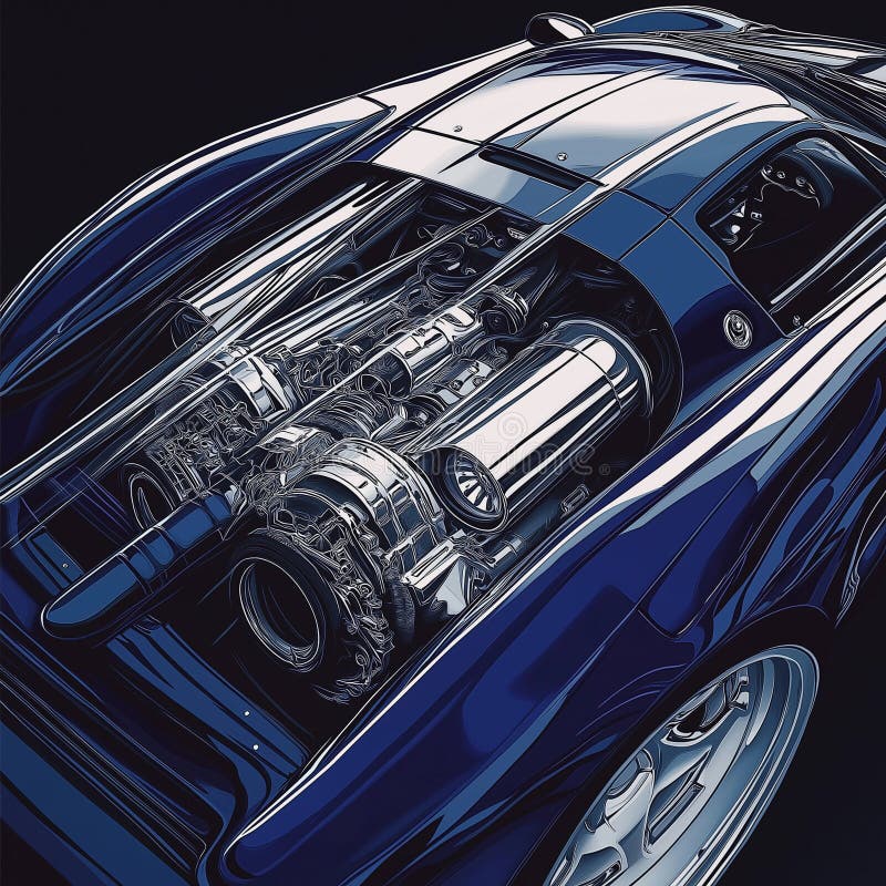 Exploration Of Engineering Beauty In A Transparent Car Engine Design Exploration Of Engineering Beauty In A Transparent Car Engine Design