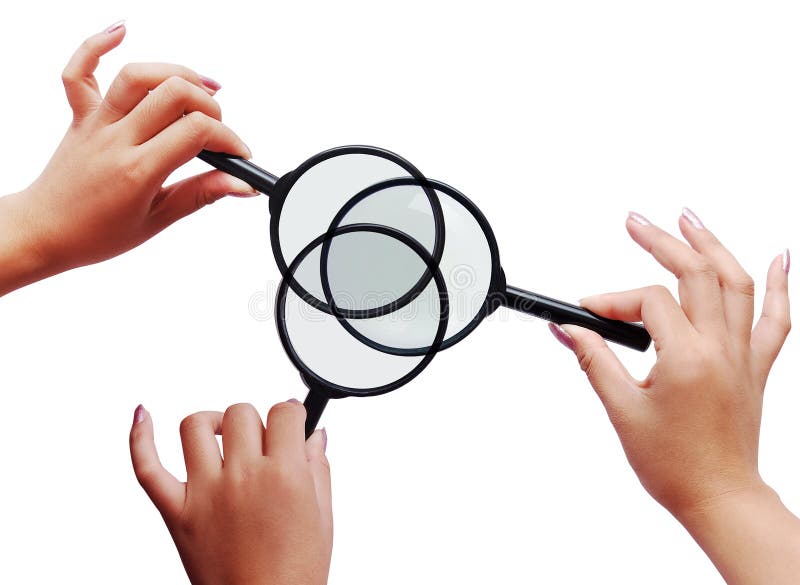 Magnifiers stock photo. Image of magnifying, concave, science - 6093750