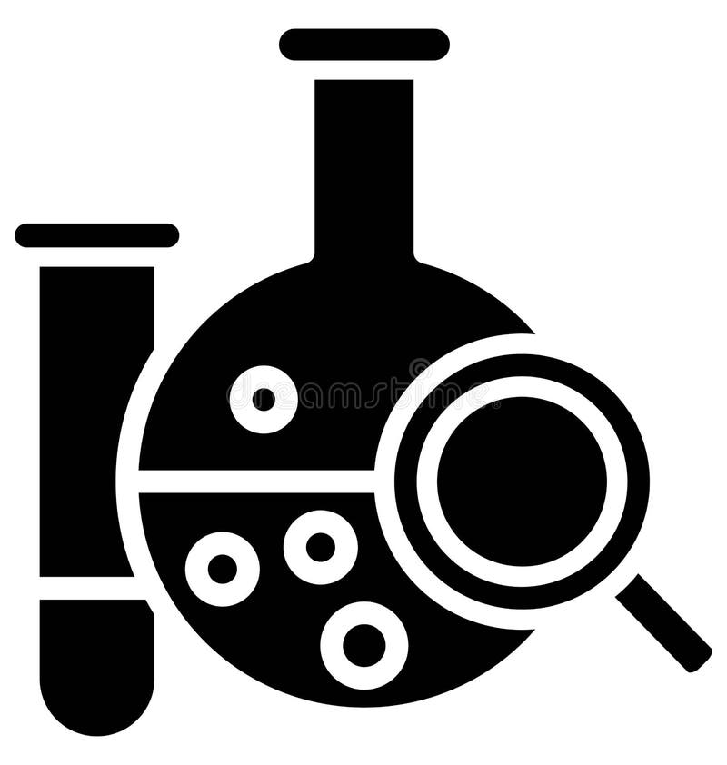 Chemical Analysis Isolated Vector Icon Which Can Easily Modify or Edit ...