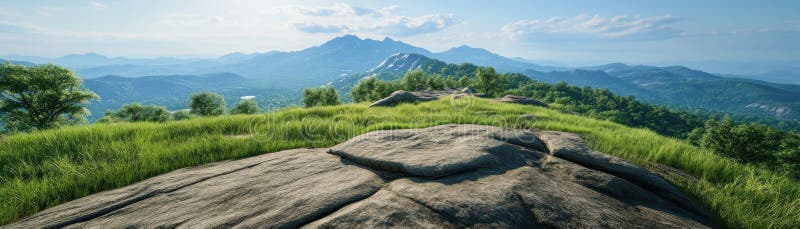 Explore a breathtaking vista within an Immersive 360-degree virtual learning environment for students using AI-driven simulations vector illustration