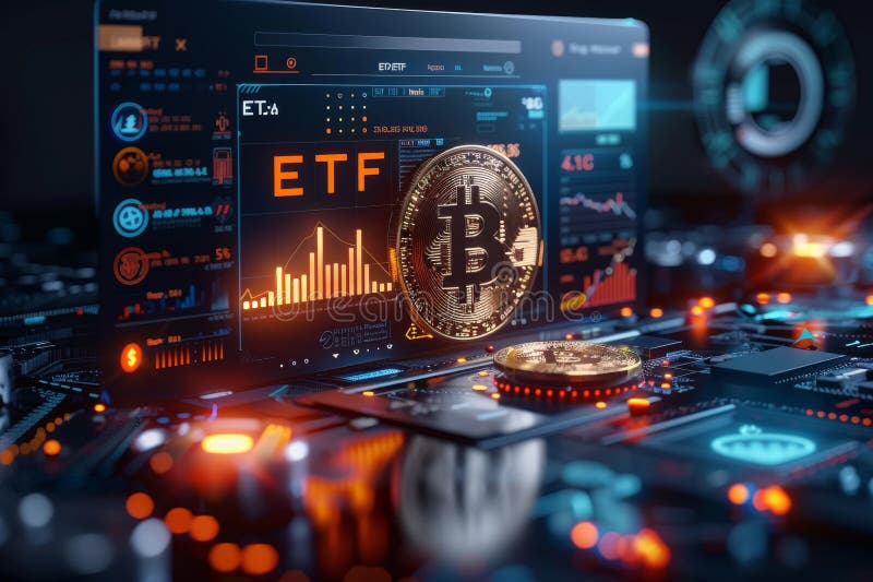 futuristic digital visualization showing blockchain-based treasury bond trading with glowing connection nodes