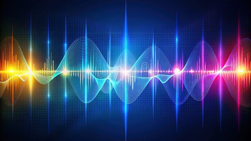 Advanced Audio and Data Processing Visualizing Complex Signal Manipulation Techniques in Modern Technology vector illustration