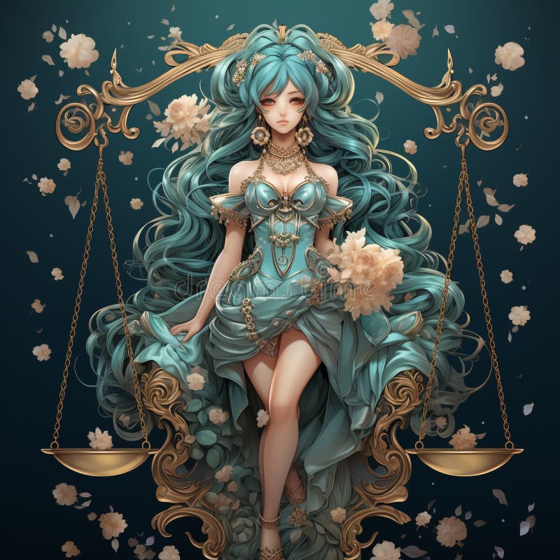 Zodiac Guide: Mystical AI Anime Character Art by