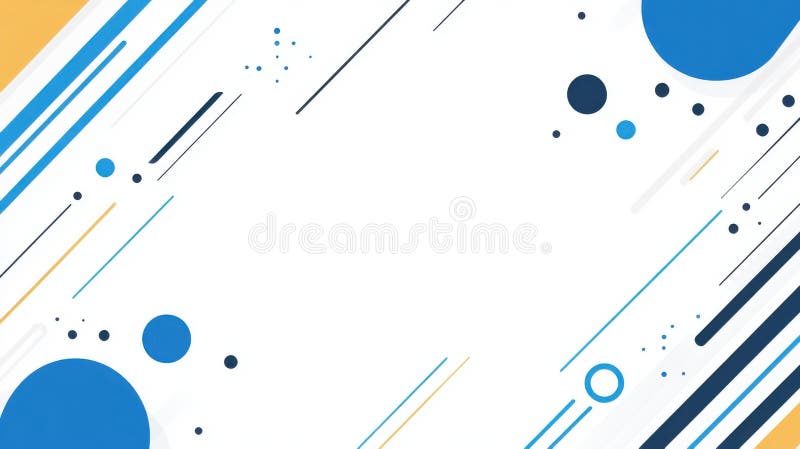 Explore a vibrant blue abstract background featuring diagonal lines and halftone textures for a modern tech vibe stock illustration