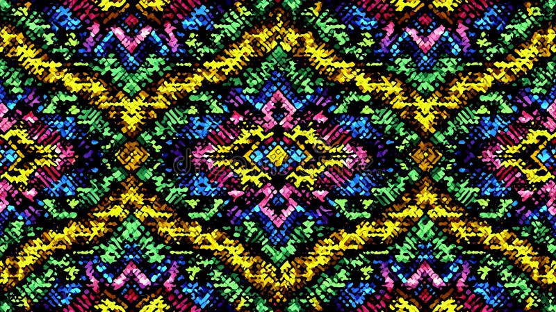 Explore vibrant geometric abstract shapes for eye catching design inspiration ilustração stock