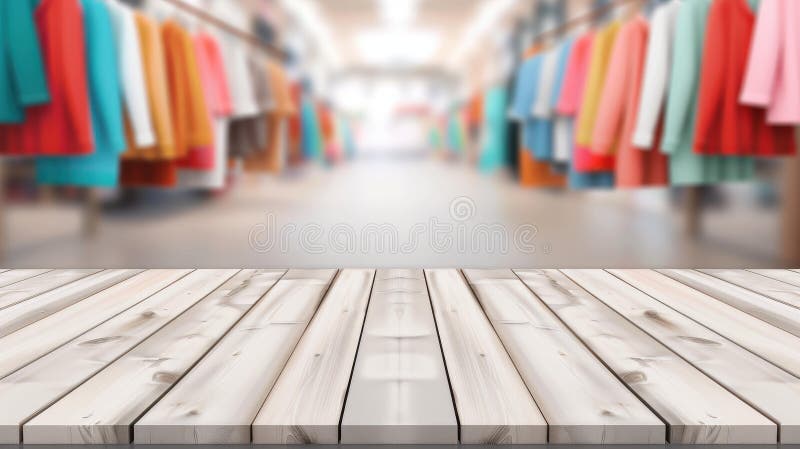 Explore vibrant shops in a bustling mall, where styles blend and the atmosphere buzzes with energy and excitement royalty free illustration