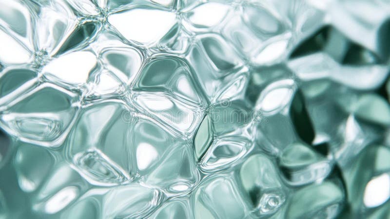 Exploring Abstract Textures, Liquid Surface Reflections stock illustration