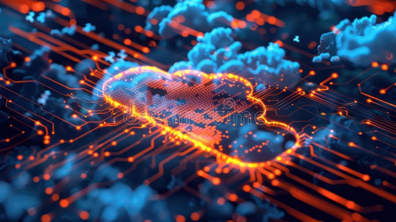 Exploring the Benefits and Challenges of Edge Computing: Enhancing Real-Time Data Processing and Reducing Latency royalty free illustration