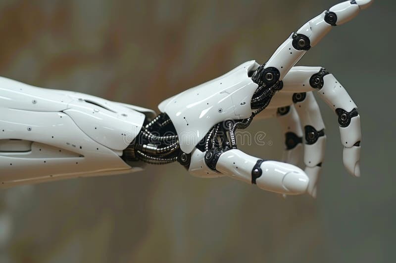 Exploring human and ai interactions the impact of artificial intelligence and robotics today stock illustration