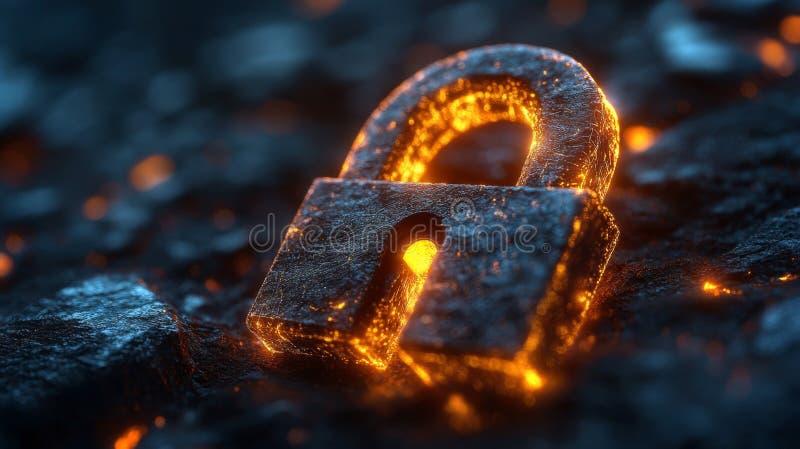 Exploring the intersection of quantum mechanics and cybersecurity through superposition and entanglement concepts royalty free stock images