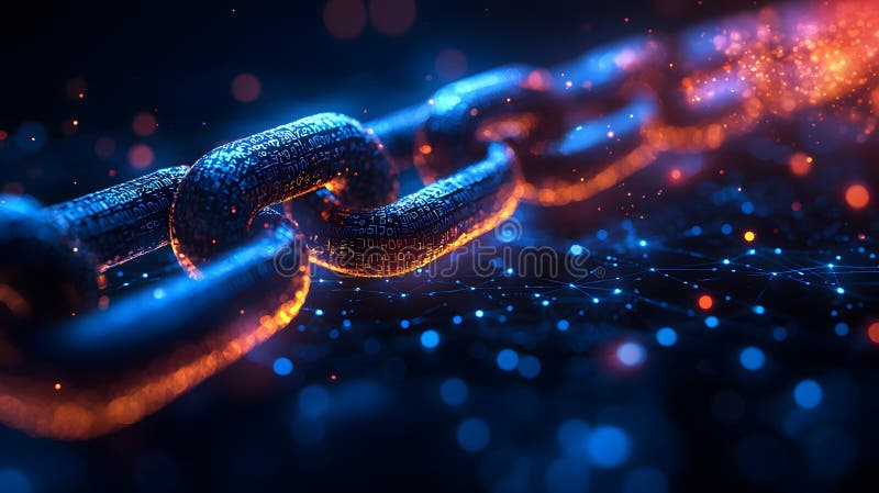 Exploring the Intricacies of Blockchain Technology and the Future of Secure Transactions vector illustration