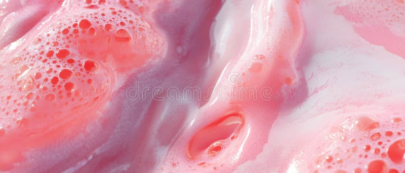 Exploring intricate textures and patterns of colorful bubblegum surfaces stock illustration