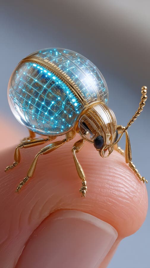 Exploring Medical Device Innovation Through Intricate Bio-Sensors on the Human Fingertip vector illustration