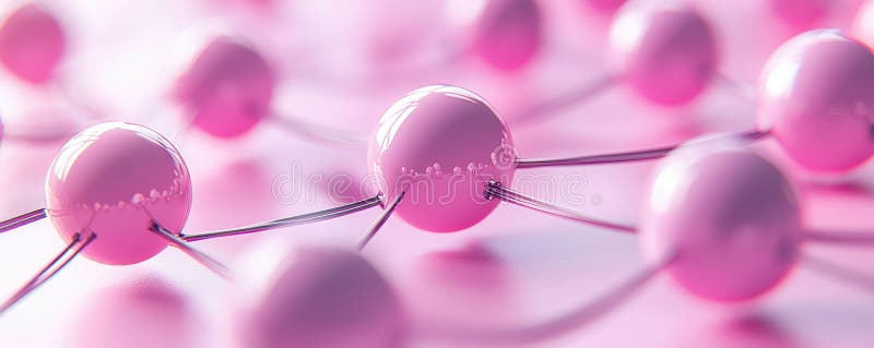 Exploring molecular interactions microscopic insights from research lab royalty free stock image
