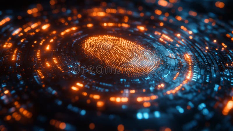 Exploring quantum technologies for secure encryption and defense against eavesdropping attacks. Generative AI royalty free stock photography