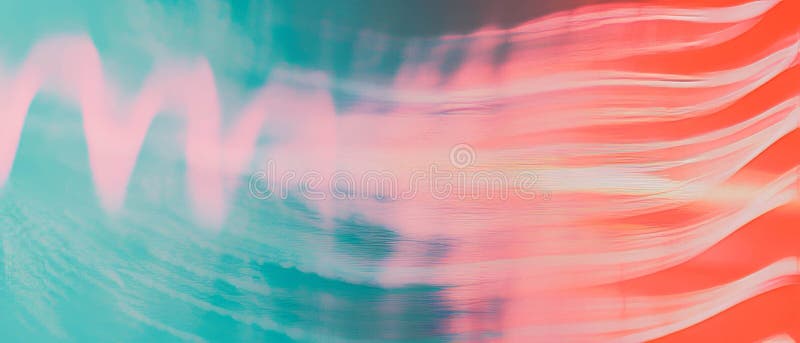 Exploring sound patterns with vibrant colors and dynamic textures in abstract design vector illustration