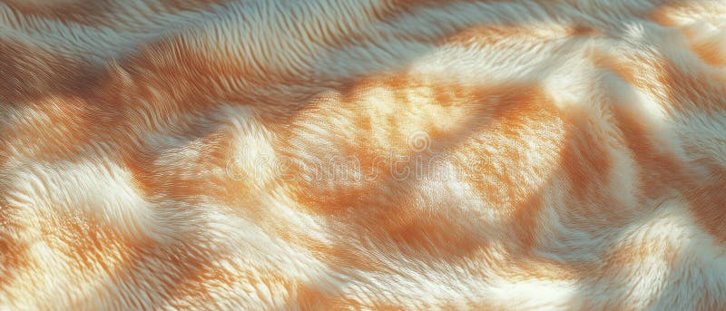 Exploring the texture and softness of tiger fur with vibrant striped patterns vector illustration
